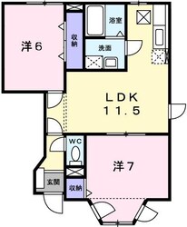 フォレストＫ　Ｂの物件間取画像